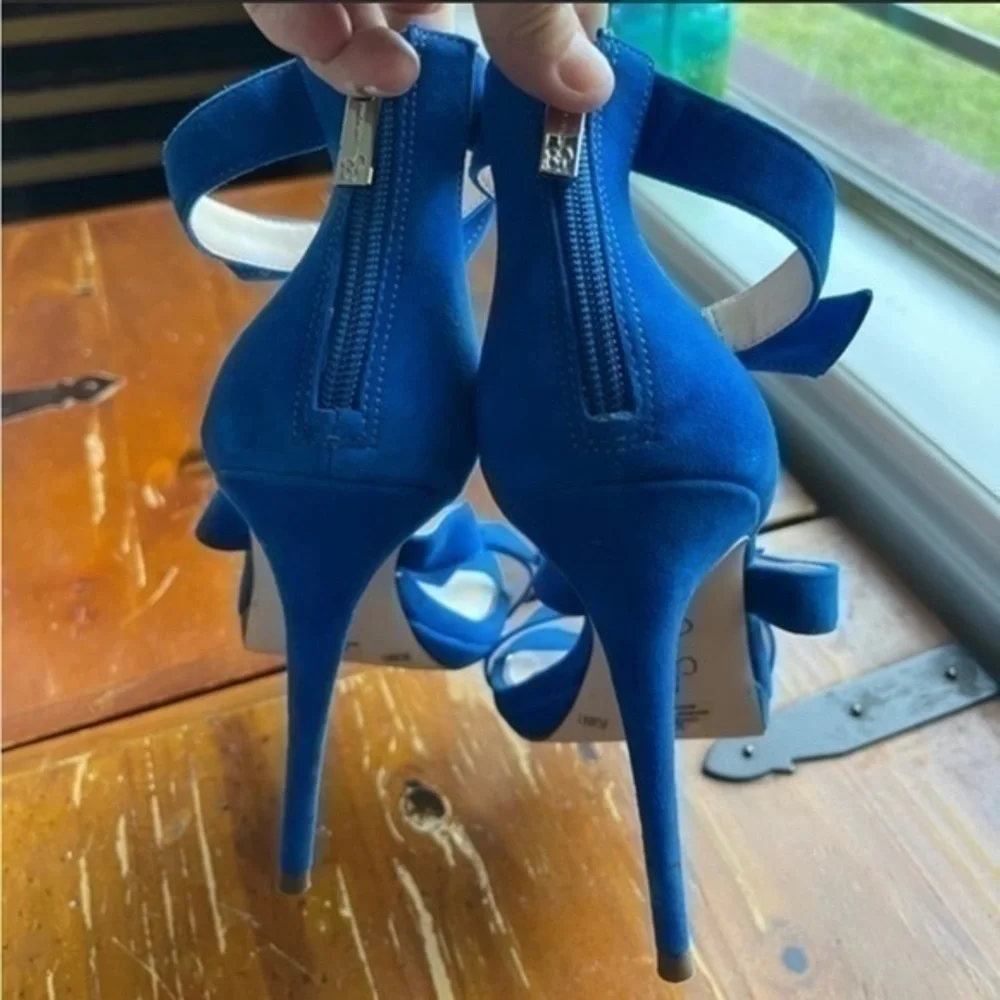 Jessica Simpson Kaycie Bow Ankle Strap Heels